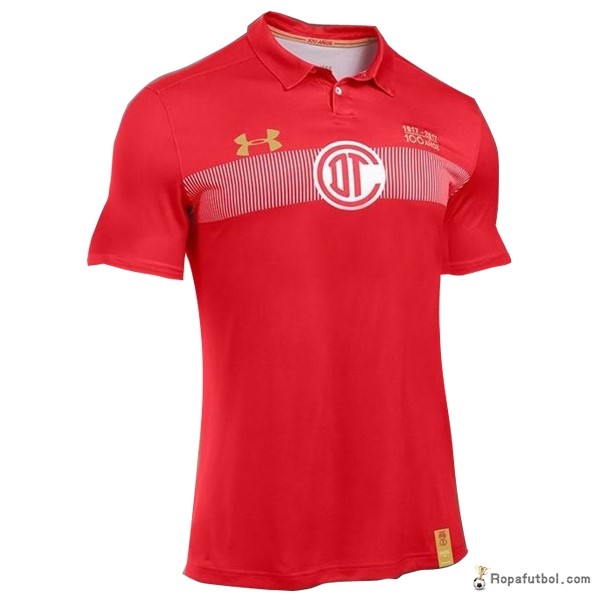 Camiseta Deportivo Toluca 100th 2016/17 Rojo